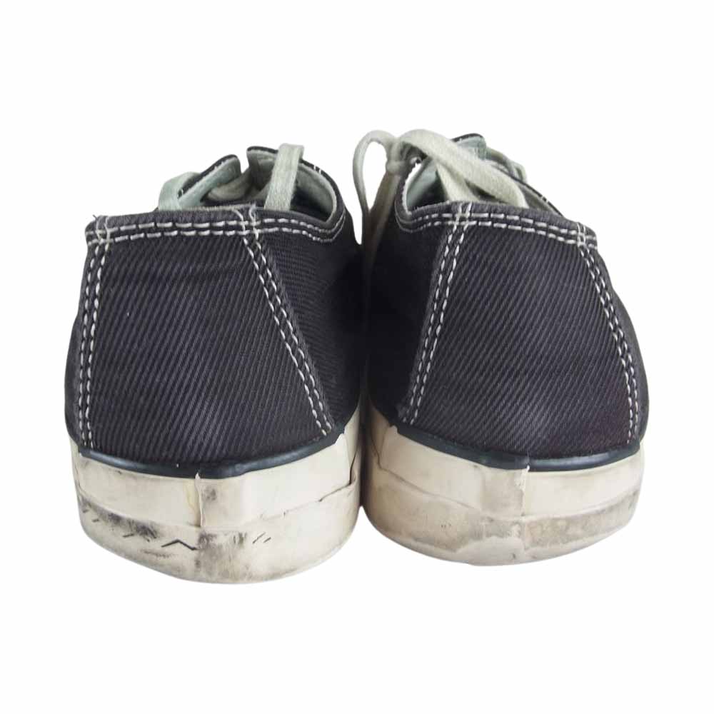 VISVIM ビズビム Skagway コットンキャンバス ローカット スニーカー ブラック系 US10【中古】