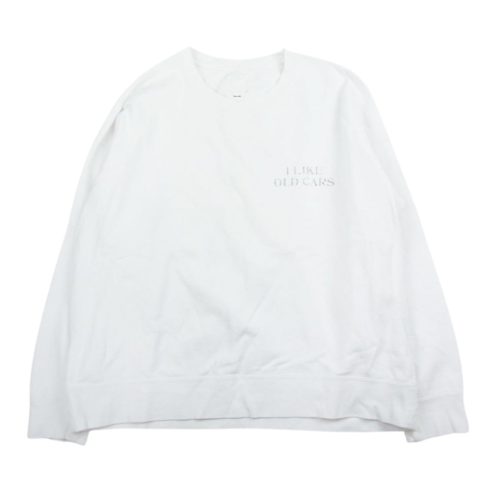 VISVIM ビズビム 0122405010002 JUMBO SB SWEAT L/S ジャンボ スウェット ホワイト系 4【中古】