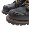 RED WING レッドウィング 8176 Classic Work 6inch Moc toe Lug sole クラシック ワーク 6インチ モックトゥ ラグソール 茶芯 レースアップ ブーツ ブラック系 9 1/2 E【中古】
