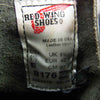 RED WING レッドウィング 8176 Classic Work 6inch Moc toe Lug sole クラシック ワーク 6インチ モックトゥ ラグソール 茶芯 レースアップ ブーツ ブラック系 9 1/2 E【中古】