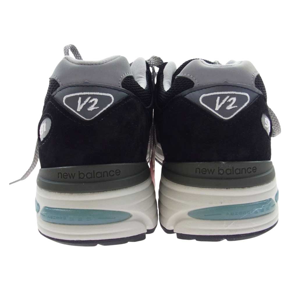 NEW BALANCE ニューバランス U991BK2 Made in UK 991 v2 BK2 ローカット スニーカー ブラック系 26.5cm【極上美品】【中古】