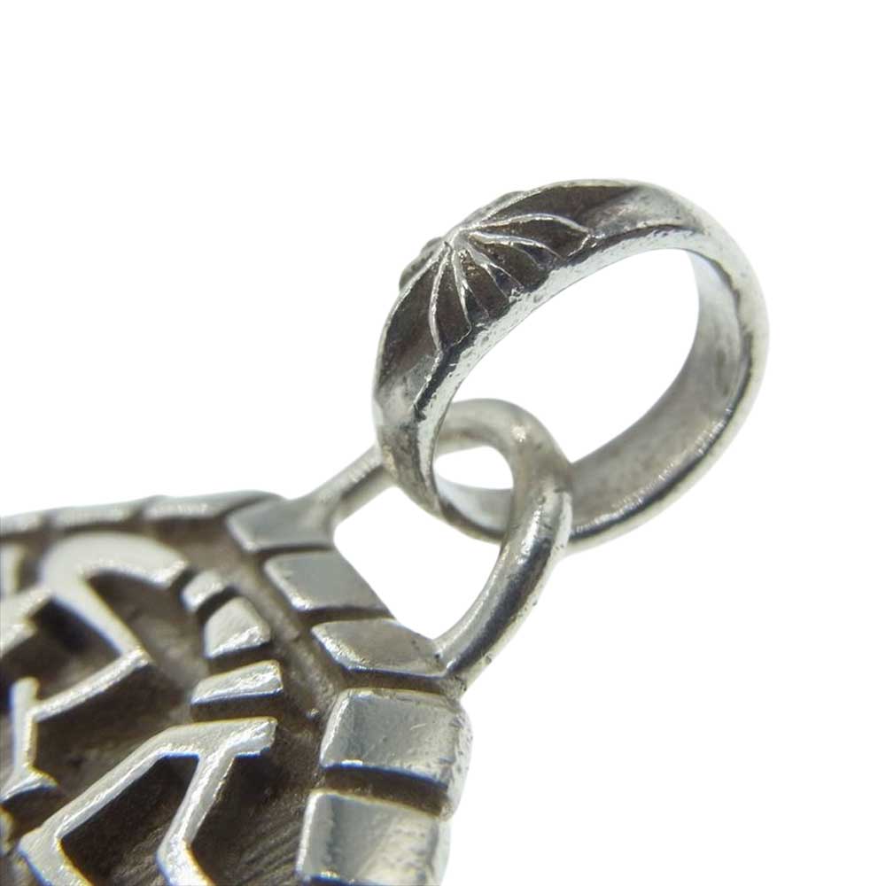 SAAD サード サンフェイス ココペリ ターコイズ ペンダントトップ シルバー系【中古】