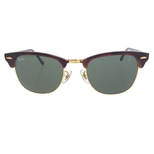 Ray-Ban レイバン W0366 CLUBMASTER サーモント ブロー サングラス ブラウン系【中古】