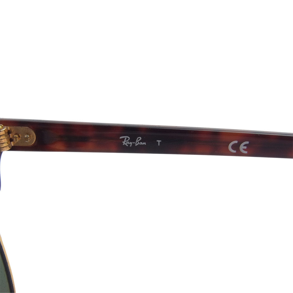 Ray-Ban レイバン W0366 CLUBMASTER サーモント ブロー サングラス ブラウン系【中古】