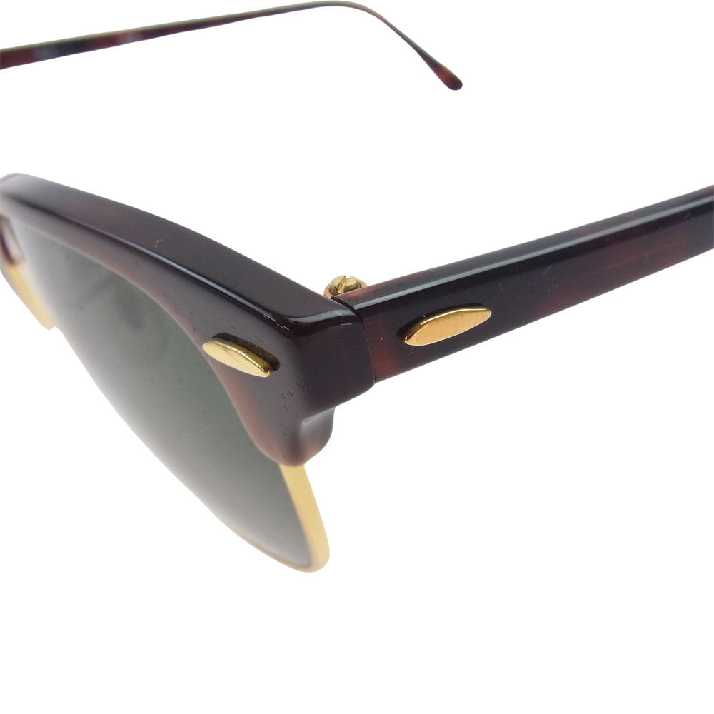 Ray-Ban レイバン W0366 CLUBMASTER サーモント ブロー サングラス ブラウン系【中古】