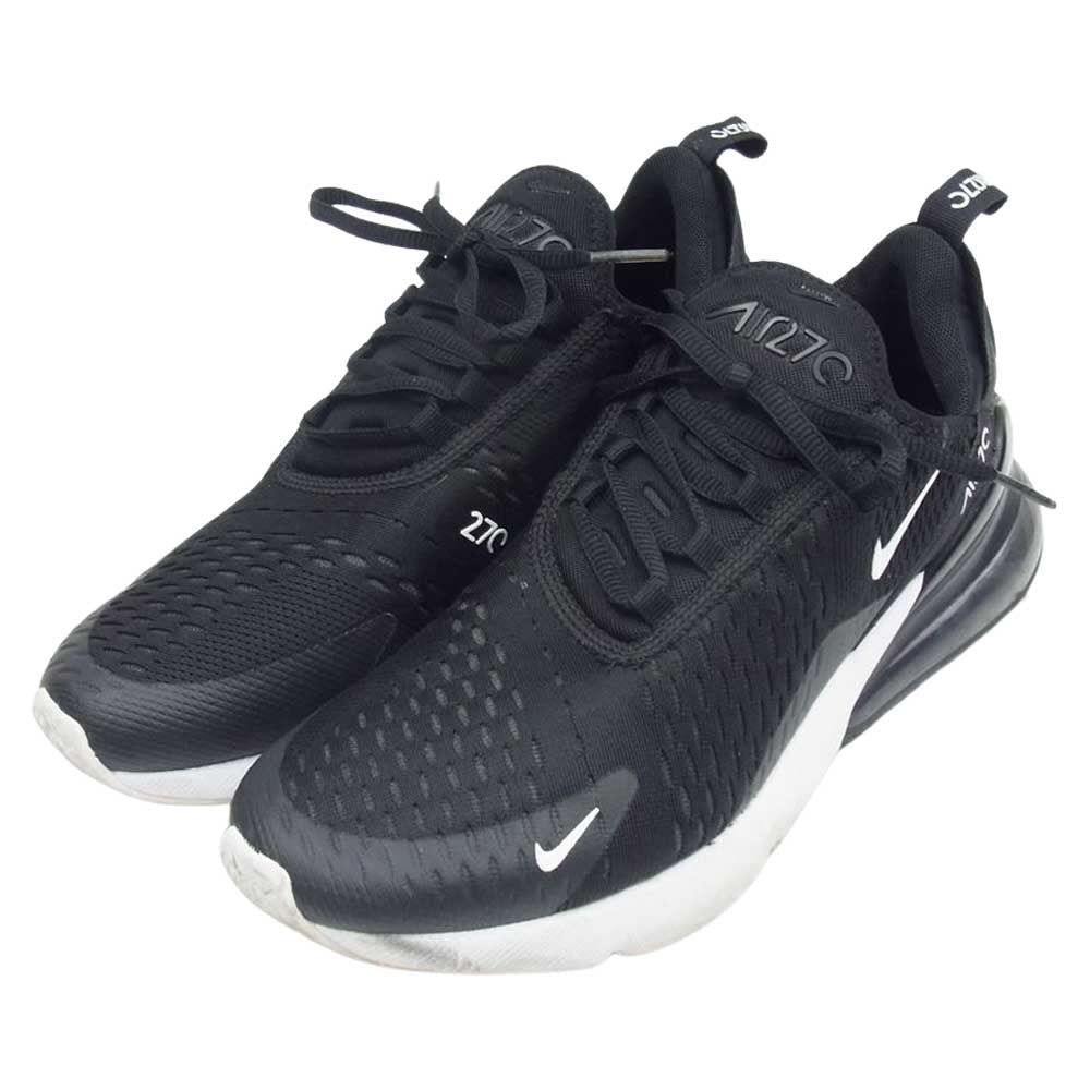 NIKE ナイキ AH8050-002 AIR MAX 270 エアマックス ローカット スニーカー ブラック系 25.5cm【中古】