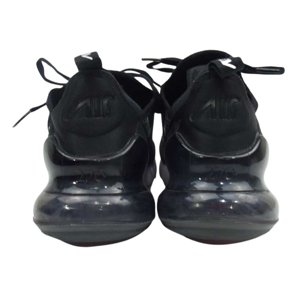 NIKE ナイキ AH8050-002 AIR MAX 270 エアマックス ローカット スニーカー ブラック系 25.5cm【中古】