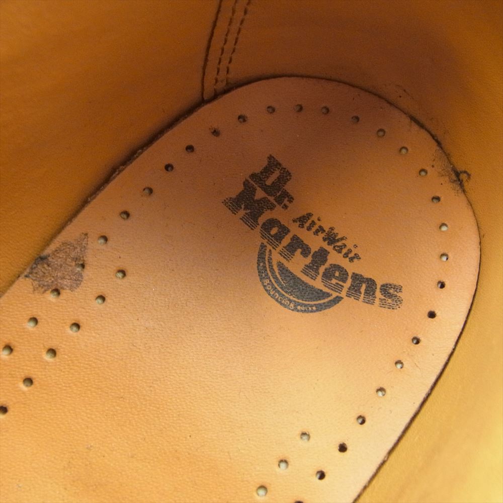 Dr.Martens ドクターマーチン ブローグ シューズ 2トーン ウィング チップ ブラック系 オフホワイト系 UK5【中古】