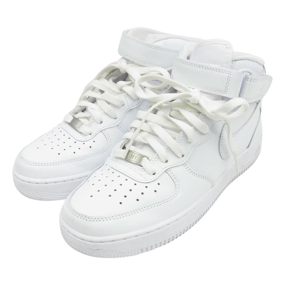 NIKE ナイキ CW2289-111 Air Force 1 Mid 07 White エアフォース1 ミッド 07 ハイカット スニーカー ホワイト ホワイト系 26cm【中古】
