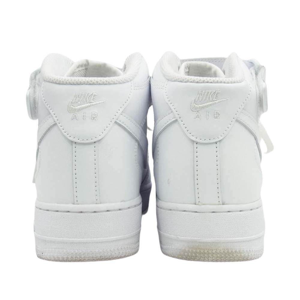 NIKE ナイキ CW2289-111 Air Force 1 Mid 07 White エアフォース1 ミッド 07 ハイカット スニーカー ホワイト ホワイト系 26cm【中古】