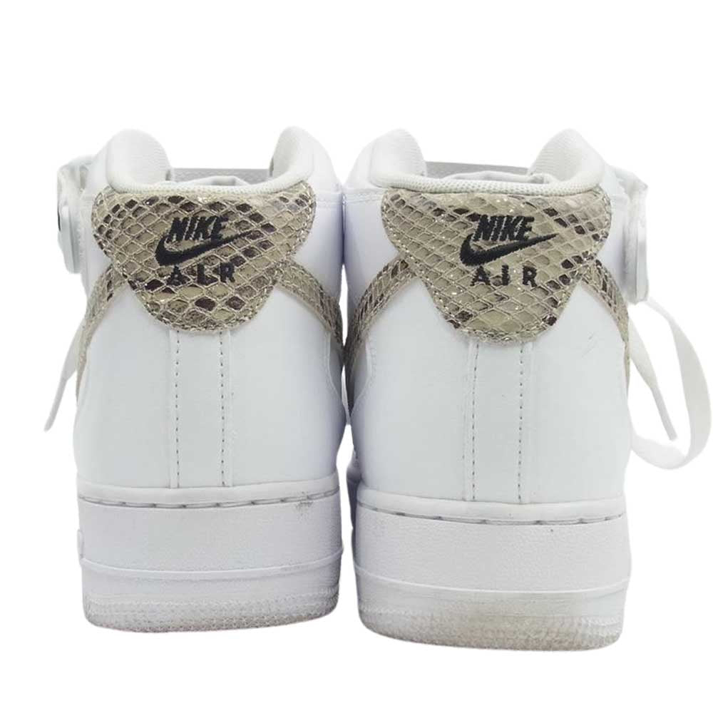 NIKE ナイキ DD9625-001 WMNS Air Force 1 07 Mid White Sand Drift ウィメンズ エアフォース 1 07 ミッド ホワイト サンド ドリフト ハイカット スニーカー ホワイト系 26.5cm【中古】