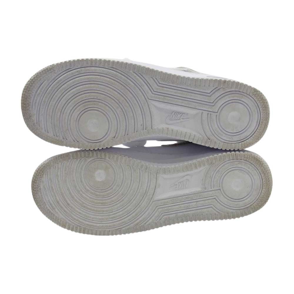NIKE ナイキ DD9625-001 WMNS Air Force 1 07 Mid White Sand Drift ウィメンズ エアフォース 1 07 ミッド ホワイト サンド ドリフト ハイカット スニーカー ホワイト系 26.5cm【中古】