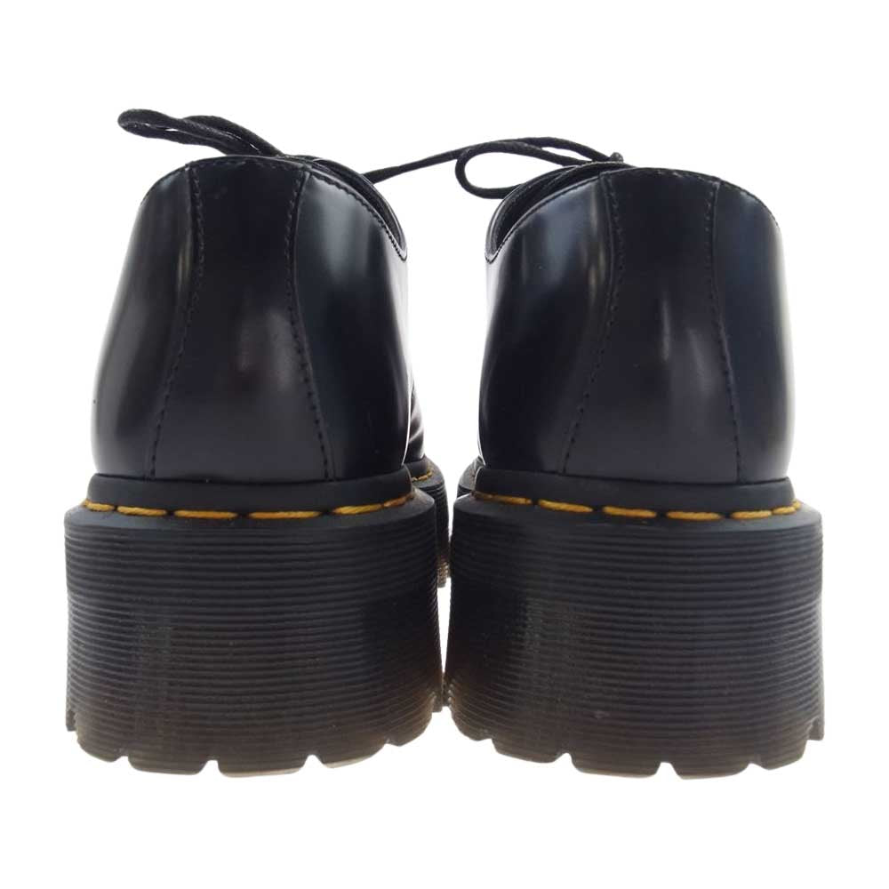 Dr.Martens ドクターマーチン ASHLEY アシュリー ダブルソール クリーパー シューズ ラバーソール 3ホール ブラック系 UK8【中古】