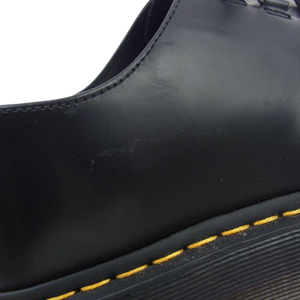 Dr.Martens ドクターマーチン ASHLEY アシュリー ダブルソール クリーパー シューズ ラバーソール 3ホール ブラック系 UK8【中古】
