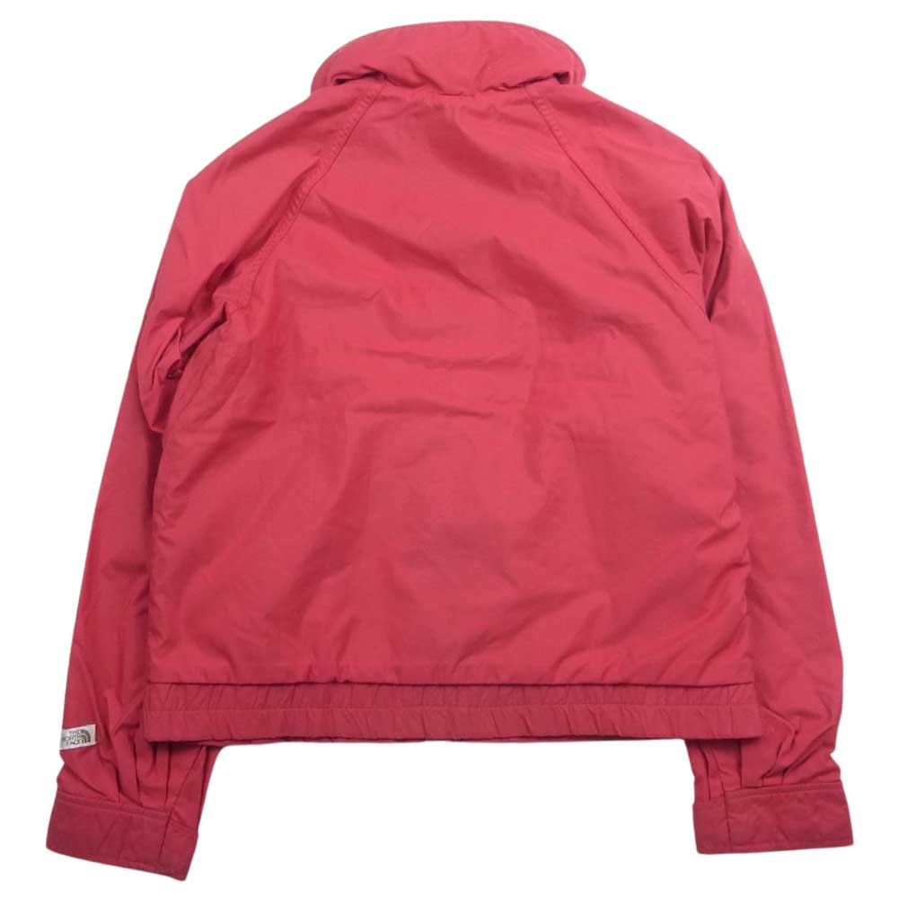 THE NORTH FACE ノースフェイス 80s 茶タグ Made in the U.S.A. ナイロン フリース ジャケット ピンク系 L【中古】