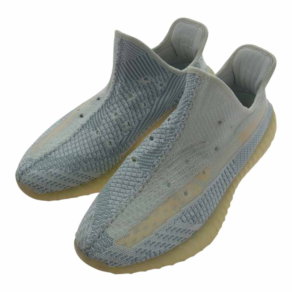 adidas アディダス FW3043 YEEZY BOOST 350 V2 CLOUD WHITE  イージーブースト 350 V2 クラウド ホワイト ローカットスニーカー ホワイト系 29.5cm【中古】