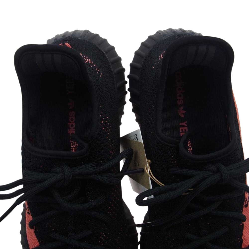 adidas アディダス BY9612 YEEZY BOOST 350 V2 RED イージーブースト ローカットスニーカー ブラック系 30cm【新古品】【未使用】【中古】