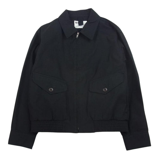 MARGARET HOWELL マーガレットハウエル 596-3125503 MHL. エムエイチエル スウィングトップ ジップアップ ジャケット ブルゾン ブラック系 M【中古】