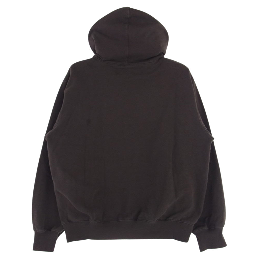 ディスイズネバーザット TN220TSWHO01 T-Logo LT Hoodie ロゴ プルオーバー パーカー ブラウン系 L【中古】