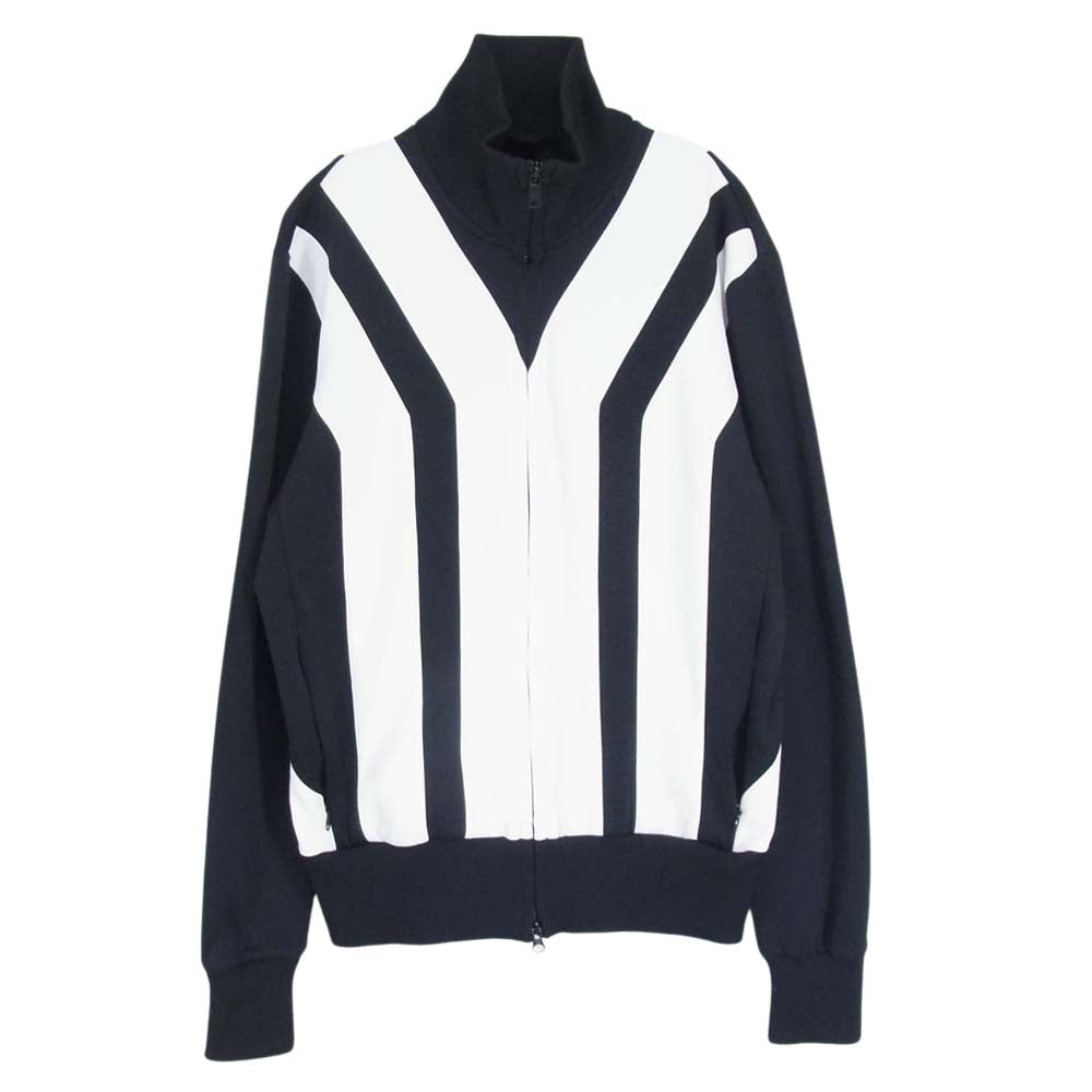 Y-3 Yohji Yamamoto ワイスリー ヨウジヤマモト M38033 トラック ジャケット ジップアップ ジャージー ジャケット ブラック系 S【中古】
