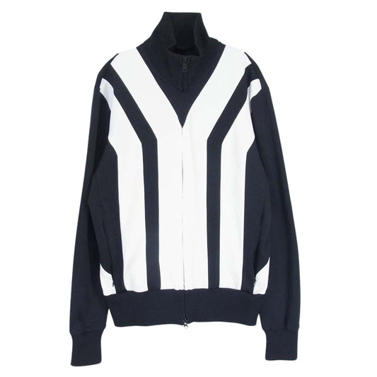 Y-3 Yohji Yamamoto ワイスリー ヨウジヤマモト M38033 トラック ジャケット ジップアップ ジャージー ジャケット ブラック系 S【中古】
