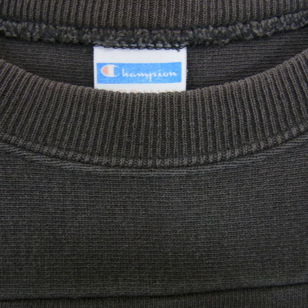 STANDARD CALIFORNIA スタンダードカリフォルニア × Champion チャンピオン 七分袖 フットボール Tシャツ ブラック ブラック系 M【中古】