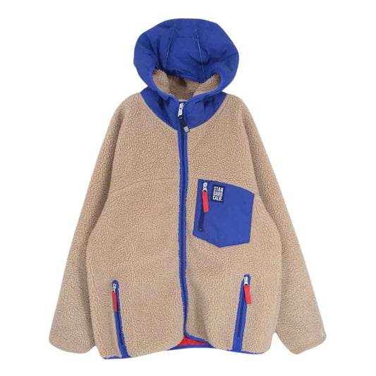STANDARD CALIFORNIA スタンダードカリフォルニア Heavy Classic Pile ヘビー クラシック パイル フリース ジャケット ベージュ系 M【美品】【中古】