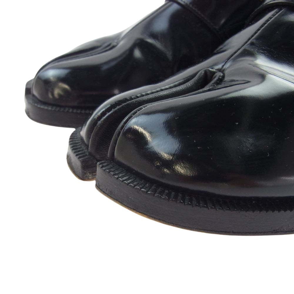 MAISON MARGIELA メゾンマルジェラ S57WR0056 TABI 足袋 タビ コイン ローファー シューズ ブラック系 40【中古】
