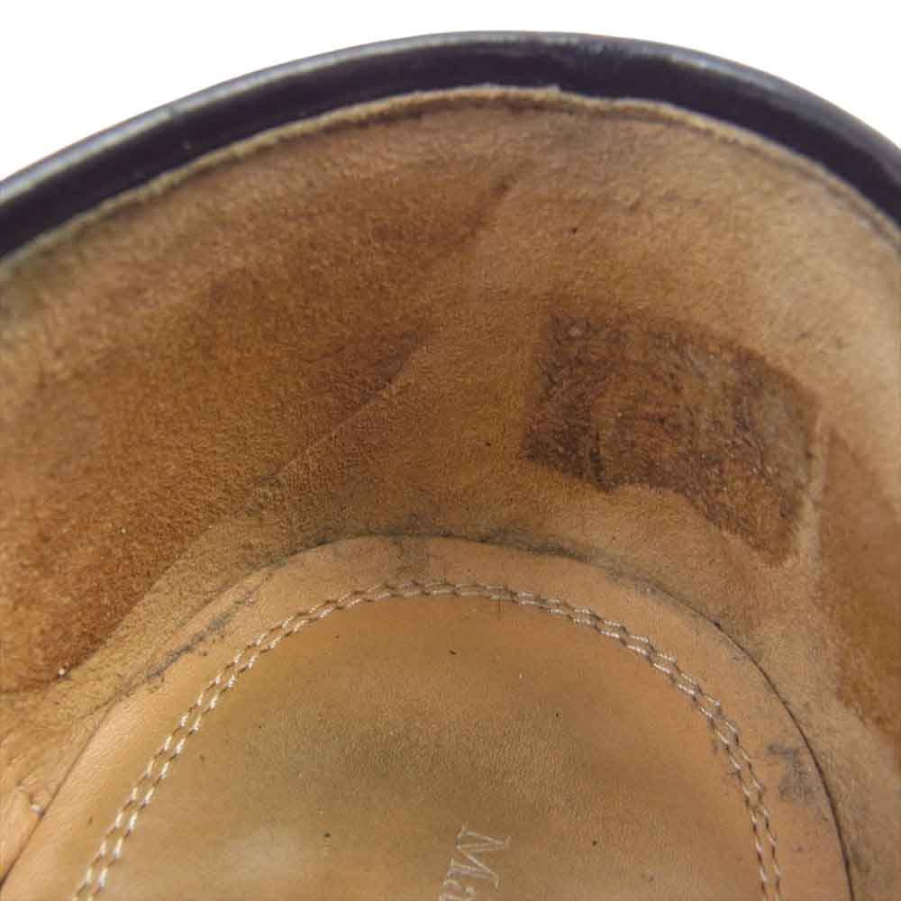 MAISON MARGIELA メゾンマルジェラ S57WR0056 TABI 足袋 タビ コイン ローファー シューズ ブラック系 40【中古】