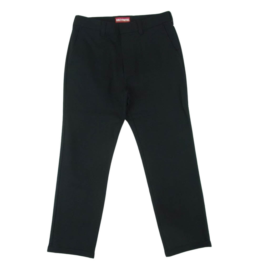 WACKO MARIA ワコマリア 15FW-WMP-SK03 GP-104-B WOOL SKATE TROUSERS ウール スケート トラウザーズ パンツ ブラック系【中古】