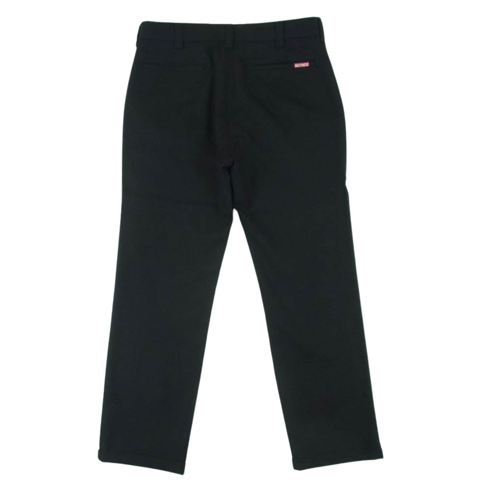 WACKO MARIA ワコマリア 15FW-WMP-SK03 GP-104-B WOOL SKATE TROUSERS ウール スケート トラウザーズ パンツ ブラック系【中古】