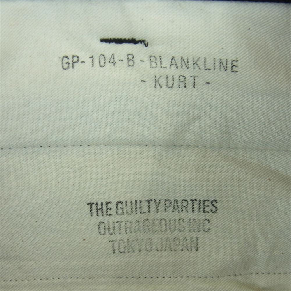 WACKO MARIA ワコマリア 15FW-WMP-SK03 GP-104-B WOOL SKATE TROUSERS ウール スケート トラウザーズ パンツ ブラック系【中古】