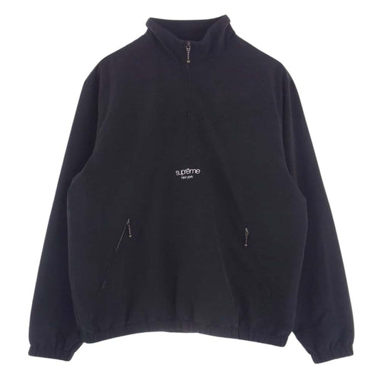 Supreme シュプリーム 20SS Track Half Zip Pullover トラック ハーフ ジップ プルオーバ― ジャケット ブラック系 L【中古】