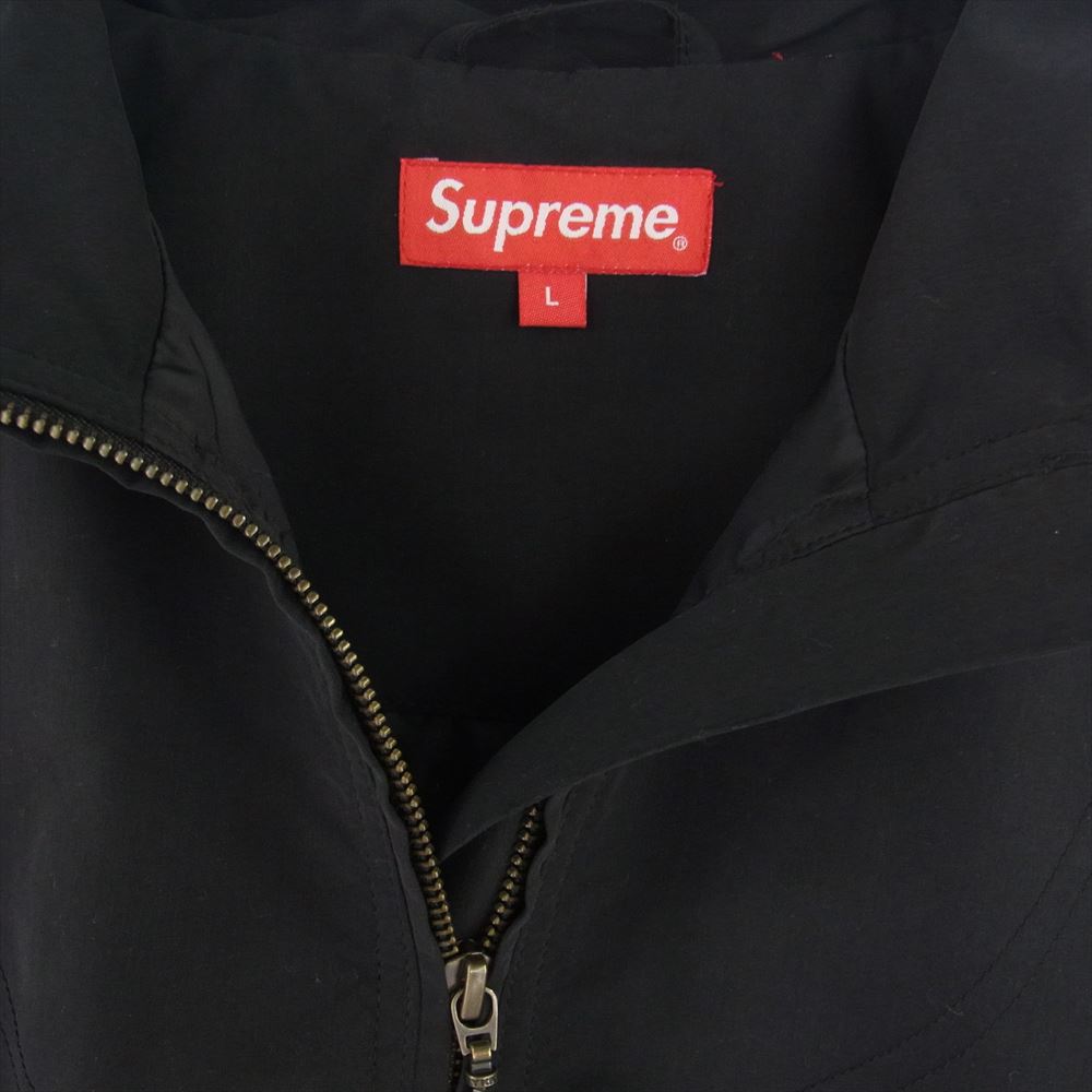 Supreme シュプリーム 20SS Track Half Zip Pullover トラック ハーフ ジップ プルオーバ― ジャケット ブラック系 L【中古】