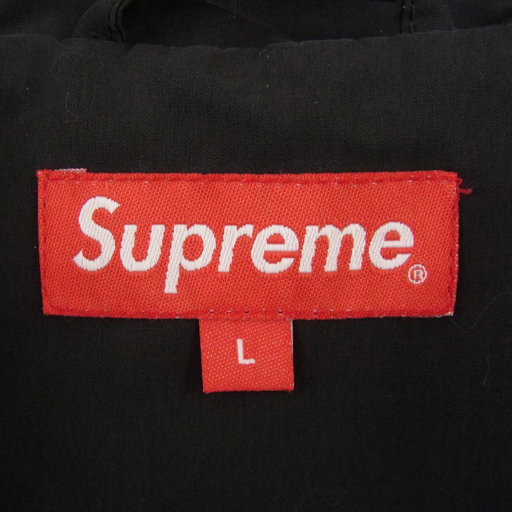 Supreme シュプリーム 20SS Track Half Zip Pullover トラック ハーフ ジップ プルオーバ― ジャケット ブラック系 L【中古】