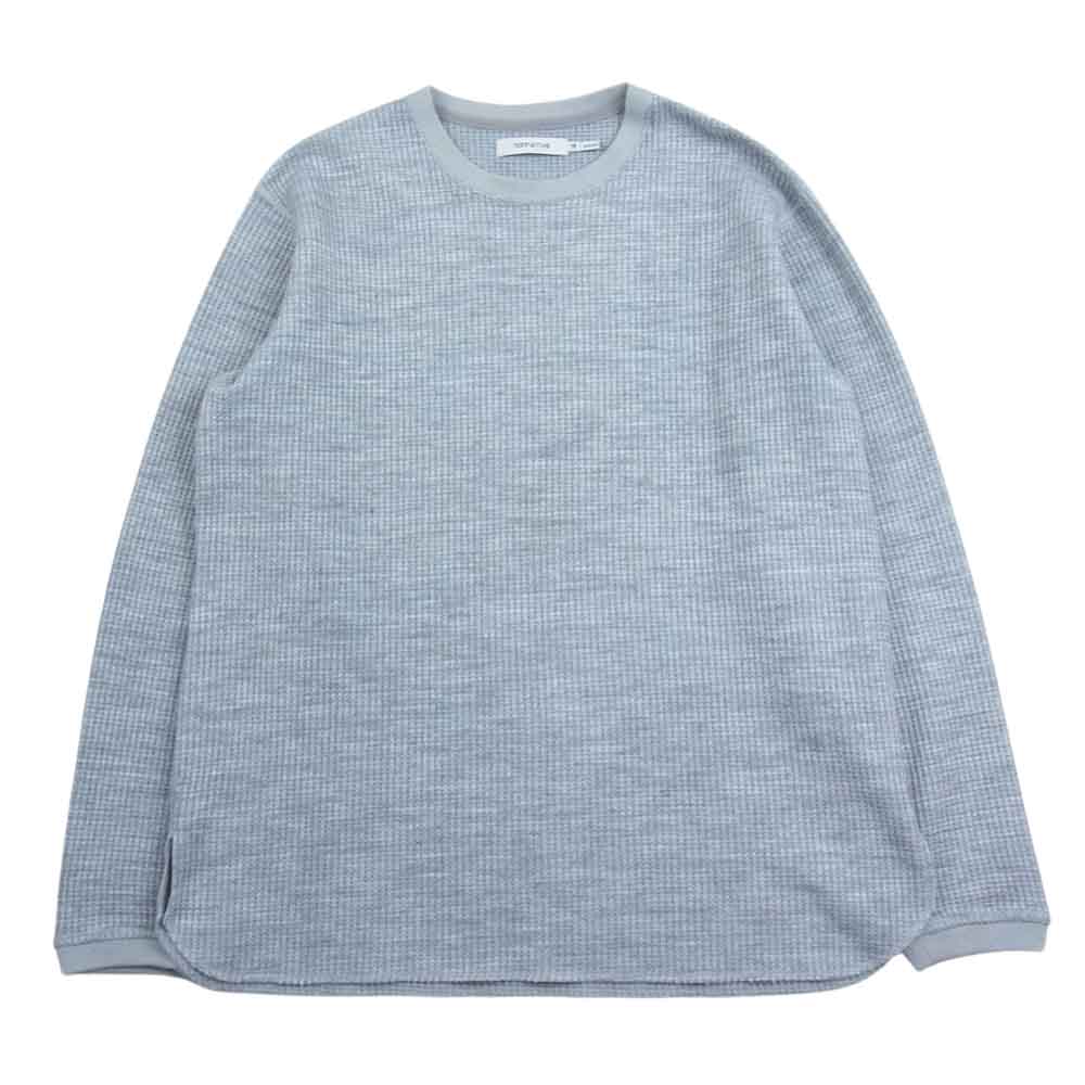 nonnative ノンネイティブ NN-C3814 DWELLER L/S TEE A/P/W THERMA サーマル 長袖 Tシャツ グレー系 2【中古】