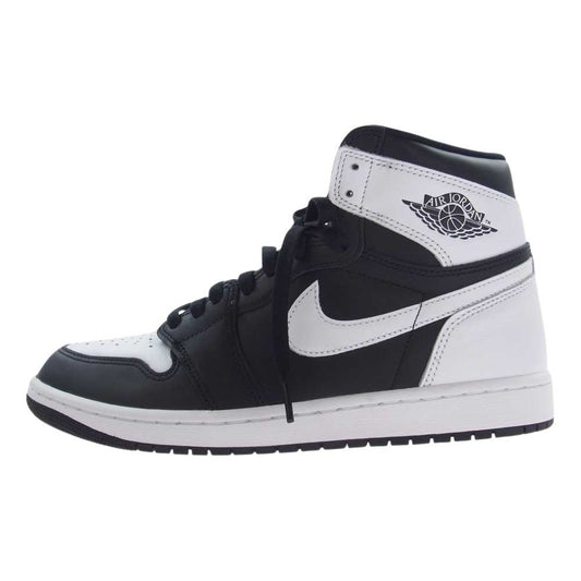 NIKE ナイキ DZ5485-010 Air Jordan 1 Retro High OG Black White エアジョーダン1 レトロ ハイ OG ブラック ホワイト スニーカー ブラック系 ホワイト系 28cm【中古】