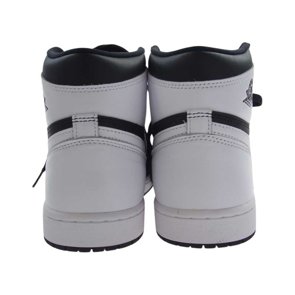 NIKE ナイキ DZ5485-010 Air Jordan 1 Retro High OG Black White エアジョーダン1 レトロ ハイ OG ブラック ホワイト スニーカー ブラック系 ホワイト系 28cm【中古】