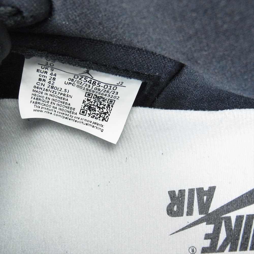 NIKE ナイキ DZ5485-010 Air Jordan 1 Retro High OG Black White エアジョーダン1 レトロ ハイ OG ブラック ホワイト スニーカー ブラック系 ホワイト系 28cm【中古】