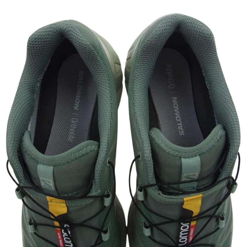 salomon サロモン 472920 XT-6 GORE-TEX Desert Sage エックスティー 6 ゴアテックス スニーカー グリーン系 28cm【中古】