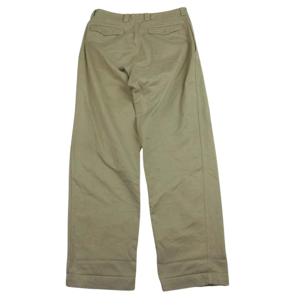 フランス軍 ヴィンテージ M52 チノ パンツ ベージュ系 44【中古】