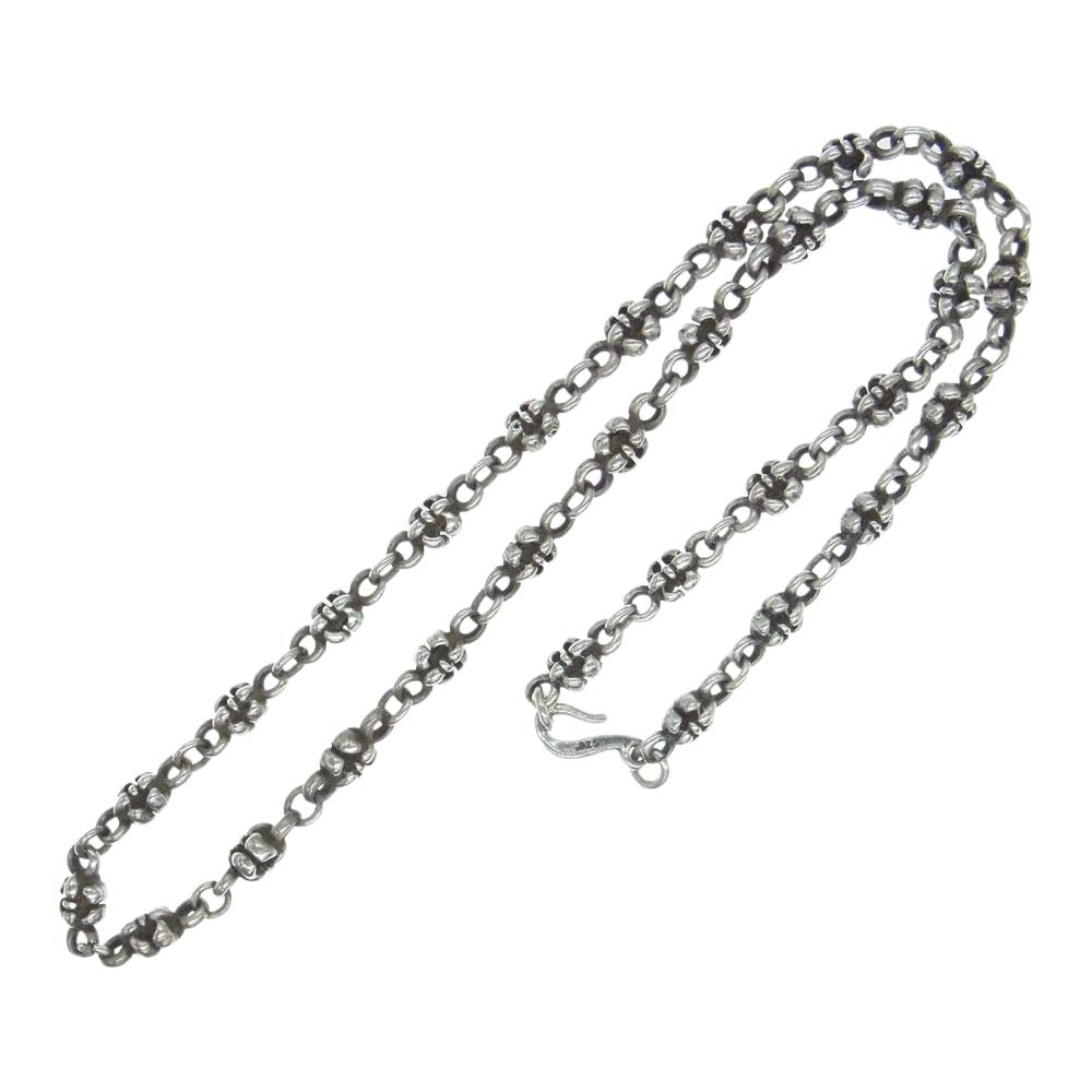 ROYAL ORDER ロイヤルオーダー LARGE -C- CHAIN ラージ Cチェーン ネックレス 20inch シルバー系【中古】
