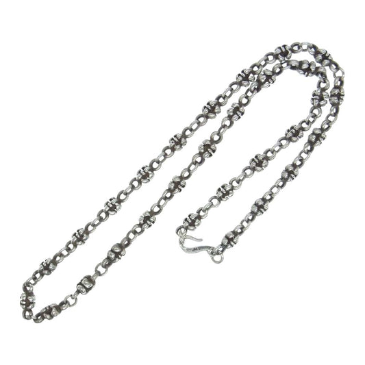 ROYAL ORDER ロイヤルオーダー LARGE -C- CHAIN ラージ Cチェーン ネックレス 20inch シルバー系【中古】
