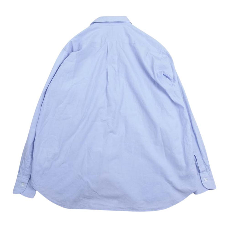 COMOLI コモリ 23SS X01-02001 コモリシャツ 長袖 シャツ ブルー系 1【中古】