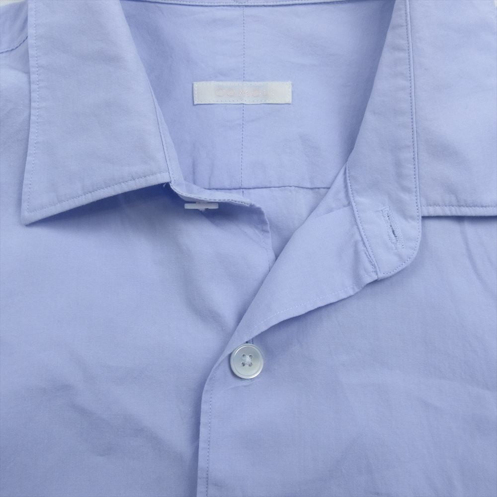COMOLI コモリ 23SS X01-02001 コモリシャツ 長袖 シャツ ブルー系 1【中古】