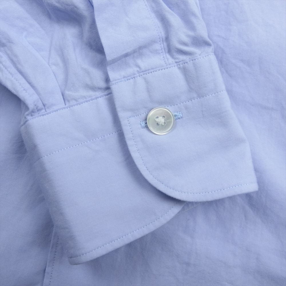 COMOLI コモリ 23SS X01-02001 コモリシャツ 長袖 シャツ ブルー系 1【中古】