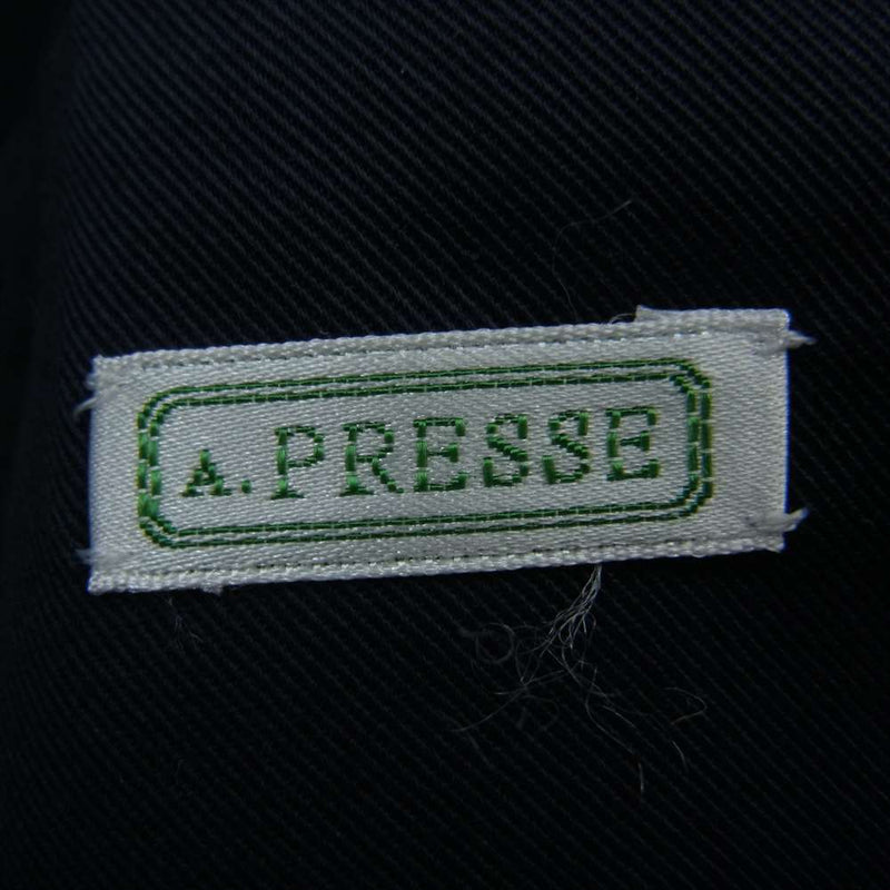 アプレッセ 21AW 21AAP-01-02H PEA COAT Pコート ピーコート ネイビー