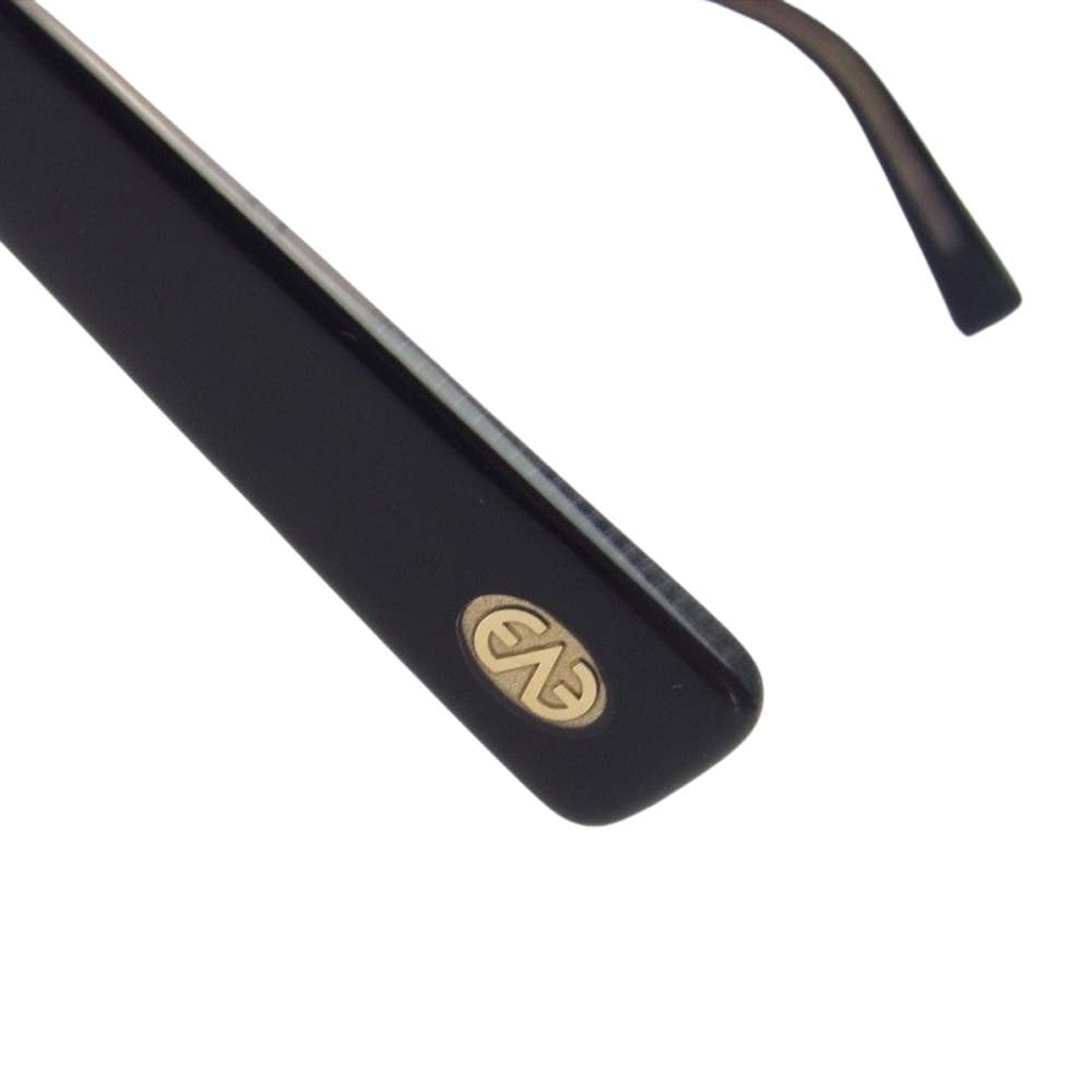 アイバン 740-col100 BLACK/G LT.GRY 度入り 眼鏡 アイウェア サングラス ブラック系 45□25　143【中古】