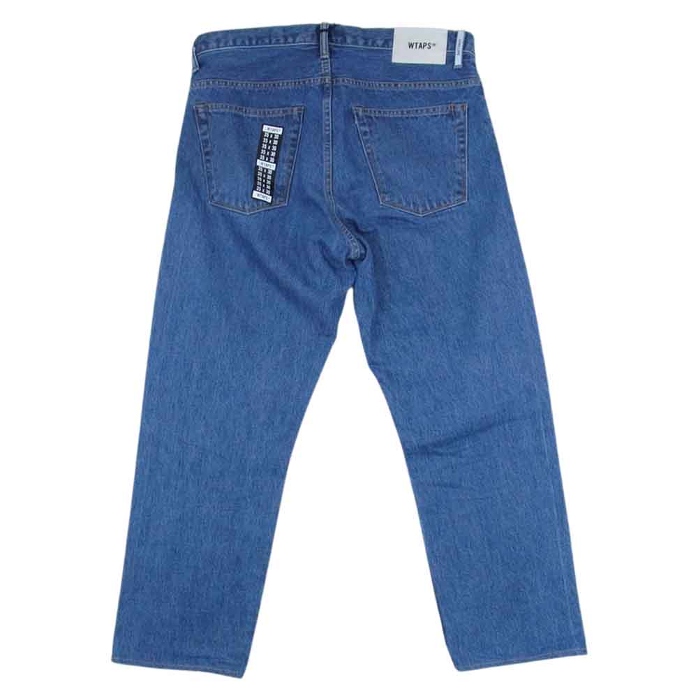 WTAPS ダブルタップス 232WVDT-PTM05 BLUES TAPER TROUSERS テーパード デニムパンツ インディゴブルー系 X03【美品】【中古】