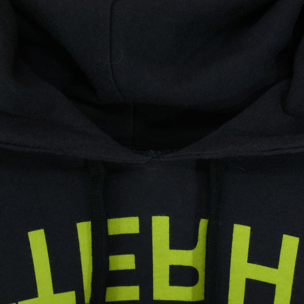 VETEMENTS ヴェトモン 18SS WSS18TR11 MATTERHORM HOODIE ライト フーディ 再構築 パーカー カットソー ブラック系 L【中古】